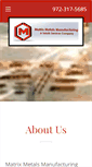 Mobile Screenshot of matrixmminc.com